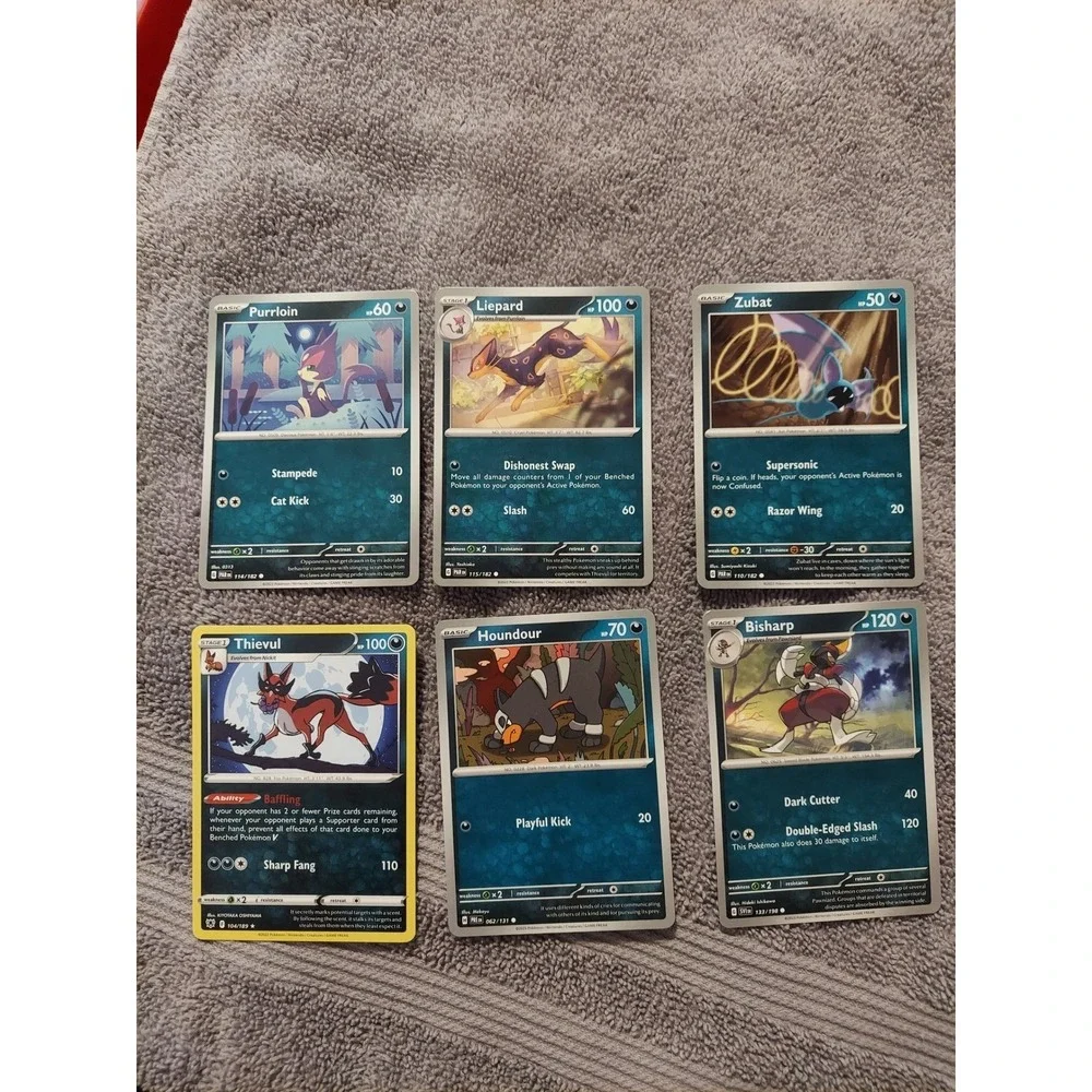 Pokemon‎ Cards Lot Crocalor Simisear Bronzong Dialga Quaxwell Seaking